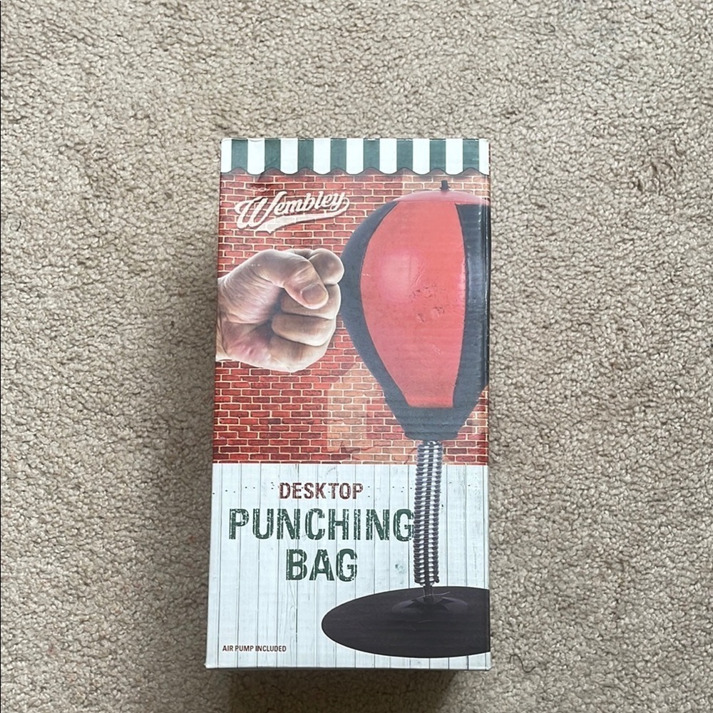 NWT Wembley Heritage Desktop Punching Bag